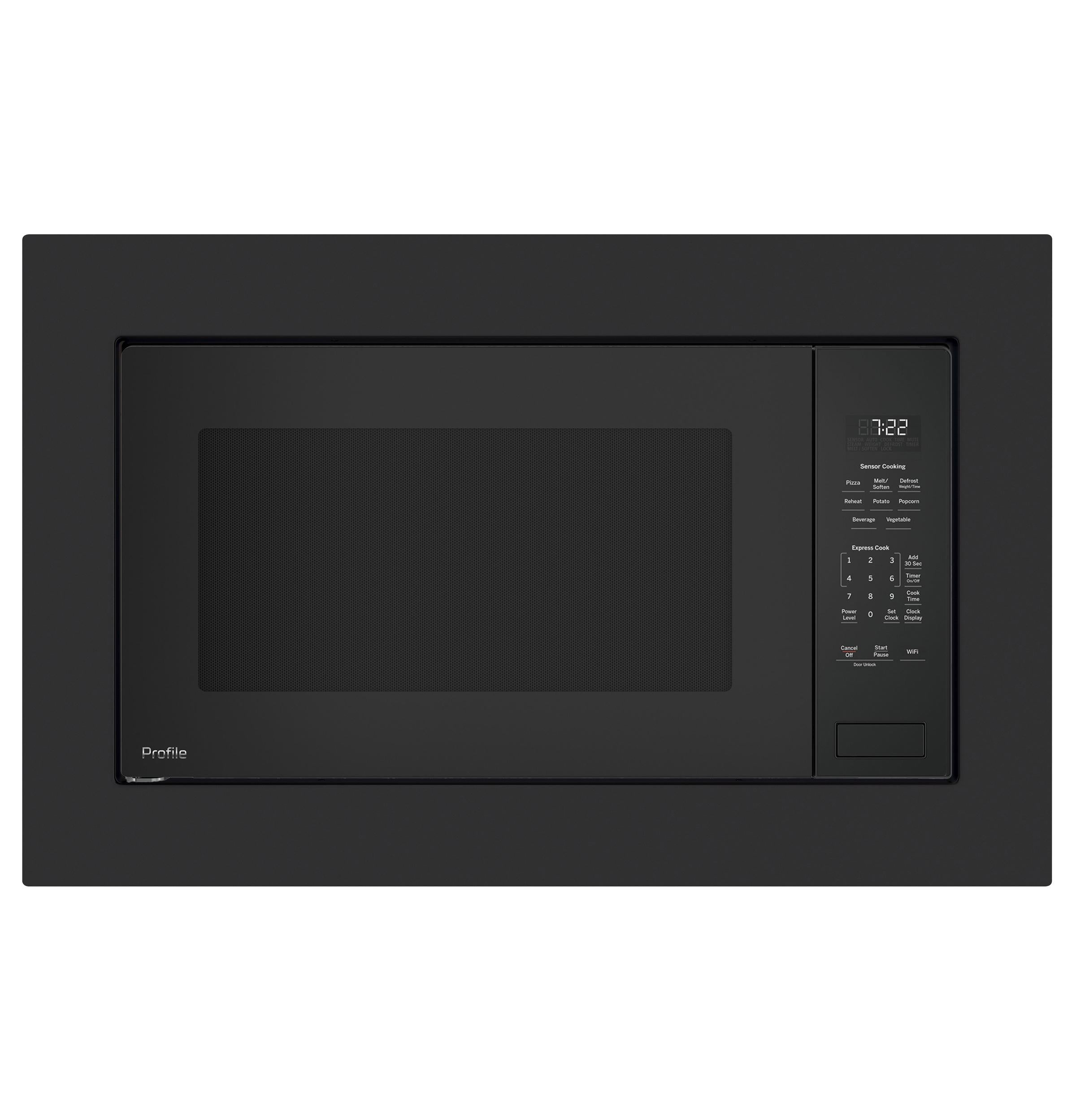 PCWK22U1WDD GE Profile™ 2.2 Cu. Ft. Built-In Sensor Microwave Oven