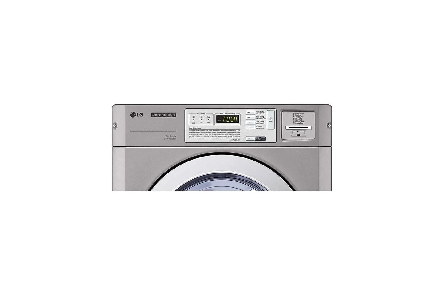 Lg GDL1329CGS7 7.3 cu.ft Standard Capacity Dryer