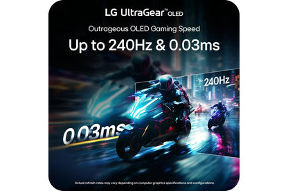 Lg 34GX90SAW 34 Inch UltraGear™ OLED WQHD 240Hz 0.03ms G-Sync Compatible 800R Curved Gaming Monitor with webOS