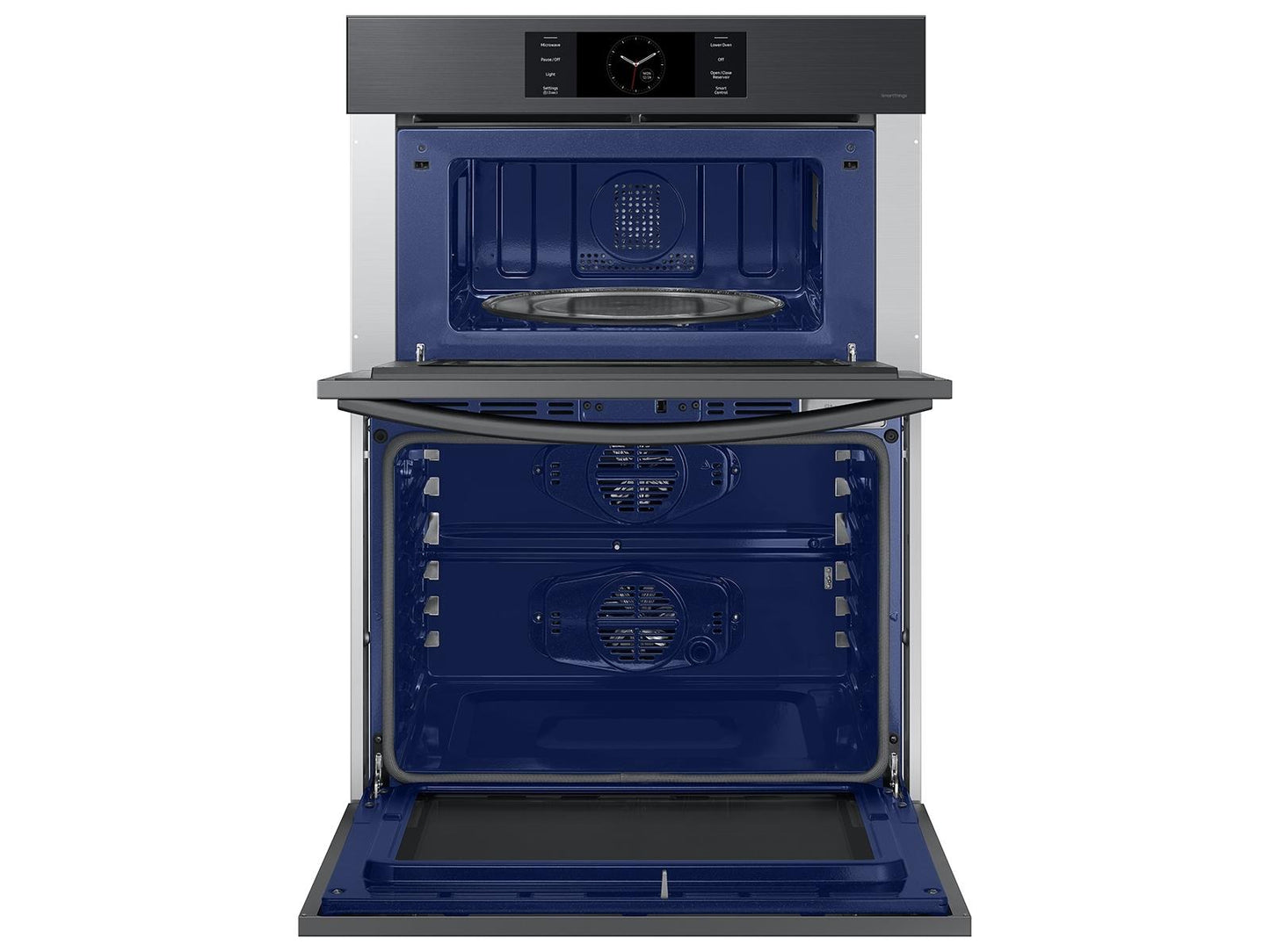 Samsung NQ70CG700DMT Bespoke Combi Wall Oven Dual Convection  Air Fry  1.9 cu.ft. & 5.1 cu.ft.