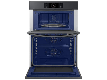 Samsung NQ70CG700DMT Bespoke Combi Wall Oven Dual Convection  Air Fry  1.9 cu.ft. & 5.1 cu.ft.