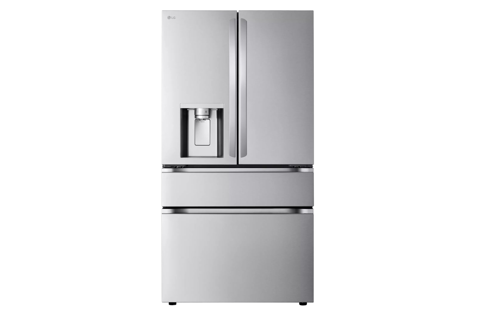 Lg 29 cu. ft. Smart Standard-Depth MAX™ 4-Door French Door Refrigerator with Full-Convert Drawer™