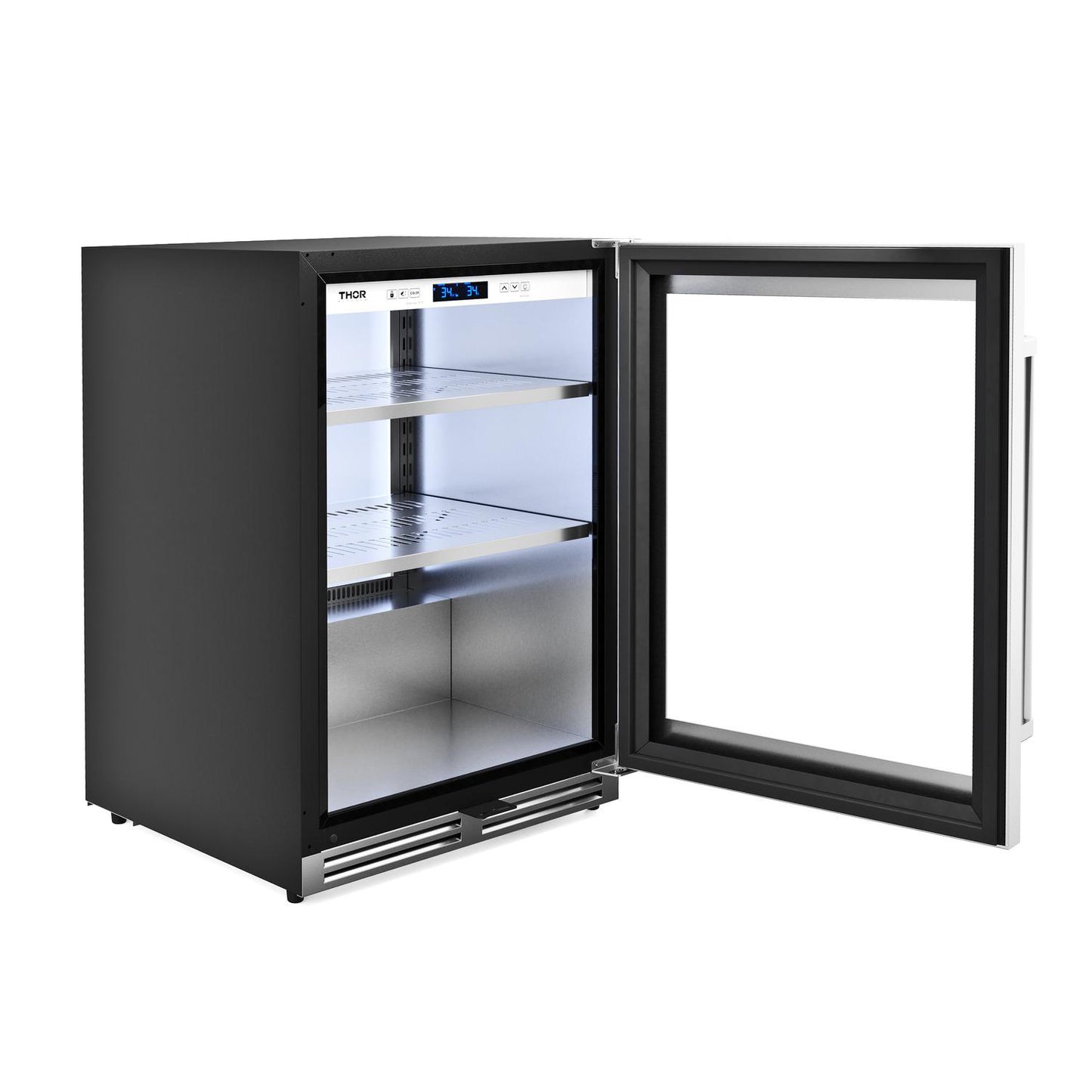 TBR24U Thor Kitchen 24 Inch Professional Undercounter Beverage Cooler - Model Tbr24u
