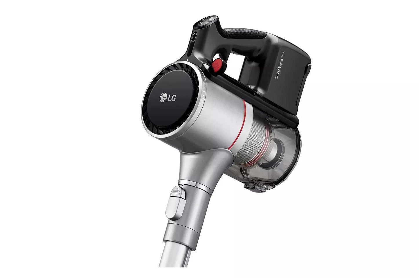 Lg A925KSM CordZero™ Kompressor® Cordless Stick Vacuum with Dual Floor Max Nozzle - Matte Silver