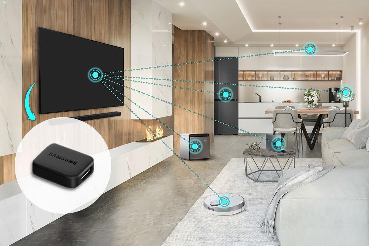 Samsung VGSTDB10A SmartThings Hub Dongle for TVs Zigbee & Thread Support  Smart Home Control