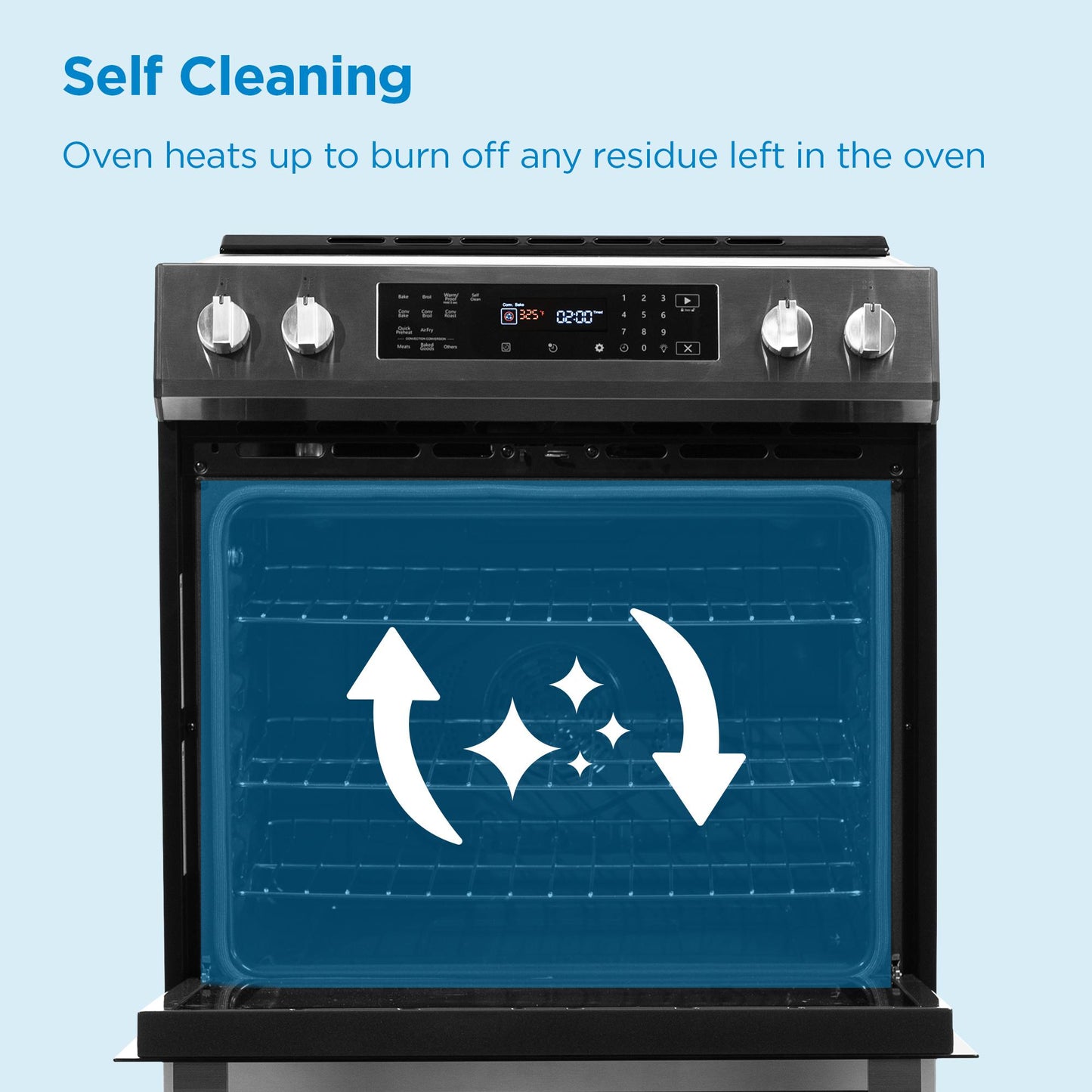 DIRC300BSS Danby 30"" Slide in Induction Range with LED Touch Control in Stainless Steel