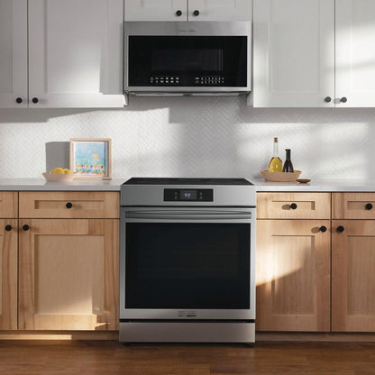 Frigidaire GCFI3070BF 30" Front Control Induction Range with Stone-Baked Pizza
