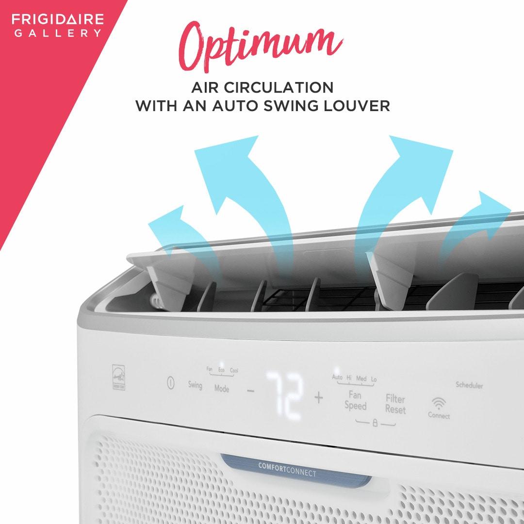 Frigidaire GHWQ123WC1 12,000 BTU Inverter Window Room Air Conditioner with Wi-Fi (Energy Star)