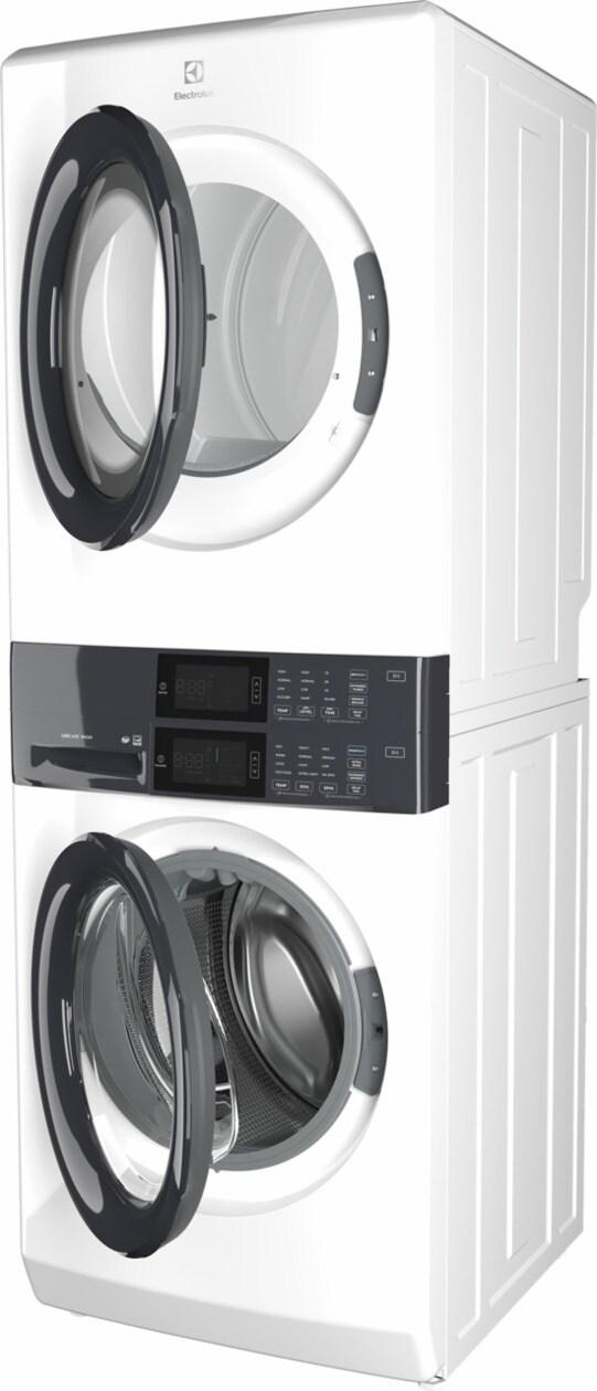 ELTE7300AW Electrolux Laundry Tower Single Unit Front Load 4.4 Cu. Ft. Washer & 8 Cu. Ft. Electric Dryer