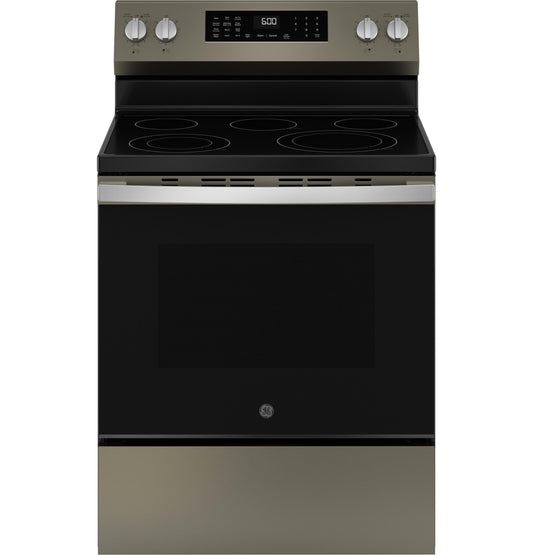 GRF600AVES GE® ENERGY STAR® 30" Free-Standing Electric Convection Range with No Preheat Air Fry and EasyWash™ Oven Tray