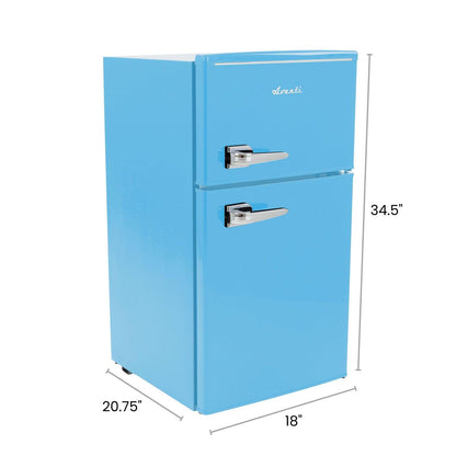 RMRT30X5RIS Avanti 3.1 Cu. Ft. Retro Compact Refrigerator - Red