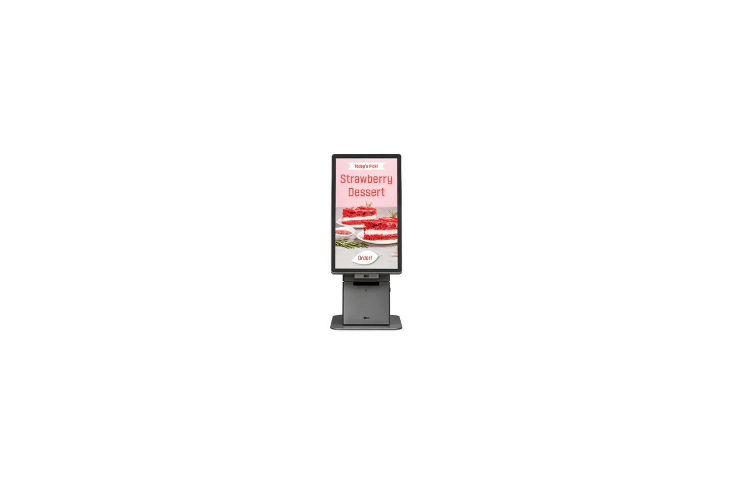 Lg 22KC3PM 22'' FHD In-Cell Touch Self-Service Kiosk with Customizable Peripherals & USB Type-C ports