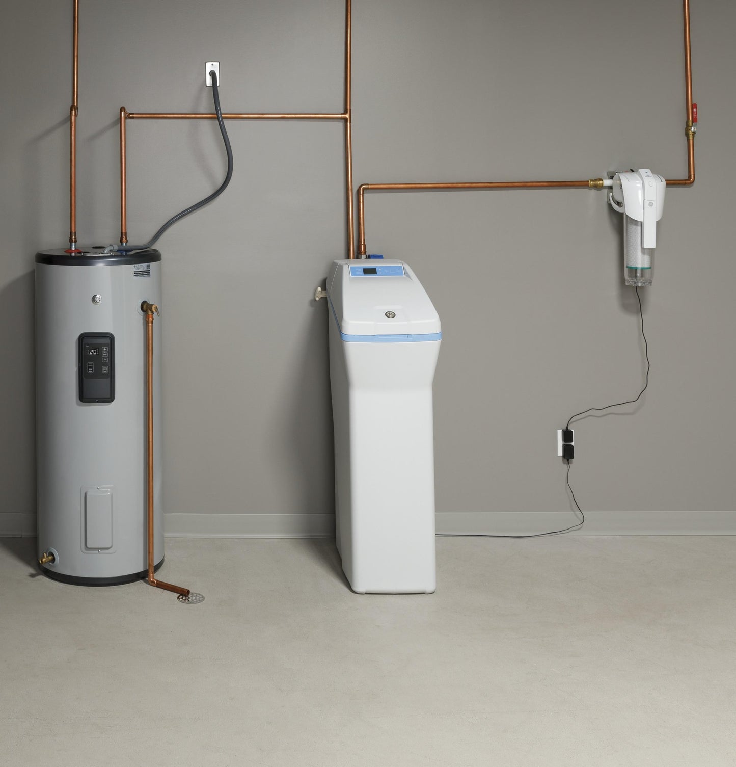 GE30T10BLM GE® Smart 30 Gallon Tall Electric Water Heater