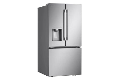 Lg LF20G6331S 20 cu. ft. 3-Door French Door, Counter-Depth MAX™ Refrigerator with Hybrid Handles