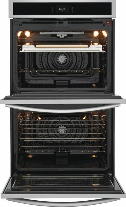 Frigidaire GCWD3070AF 30" Double Electric Wall Oven with Stone-Baked Pizza