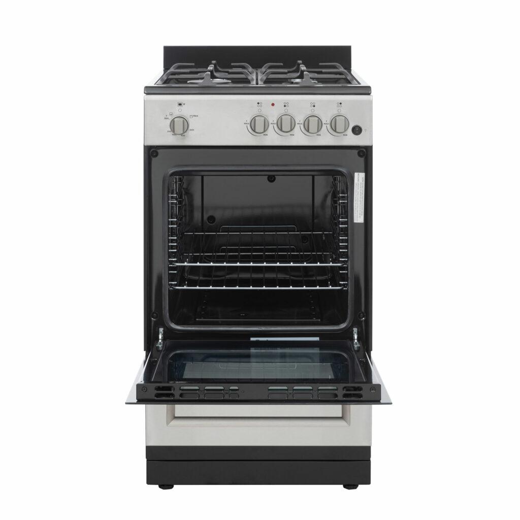 DR20V1BSSGLP Danby 20" Wide Gas Range in Stainless Steel