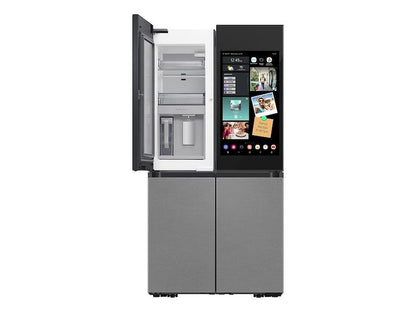 Samsung RF29CB9900QK Bespoke 4-Door Flex™ Refrigerator (29 cu. ft.) with Family Hub™+ in Charcoal Glass Top and Stainless Steel Bottom Panels