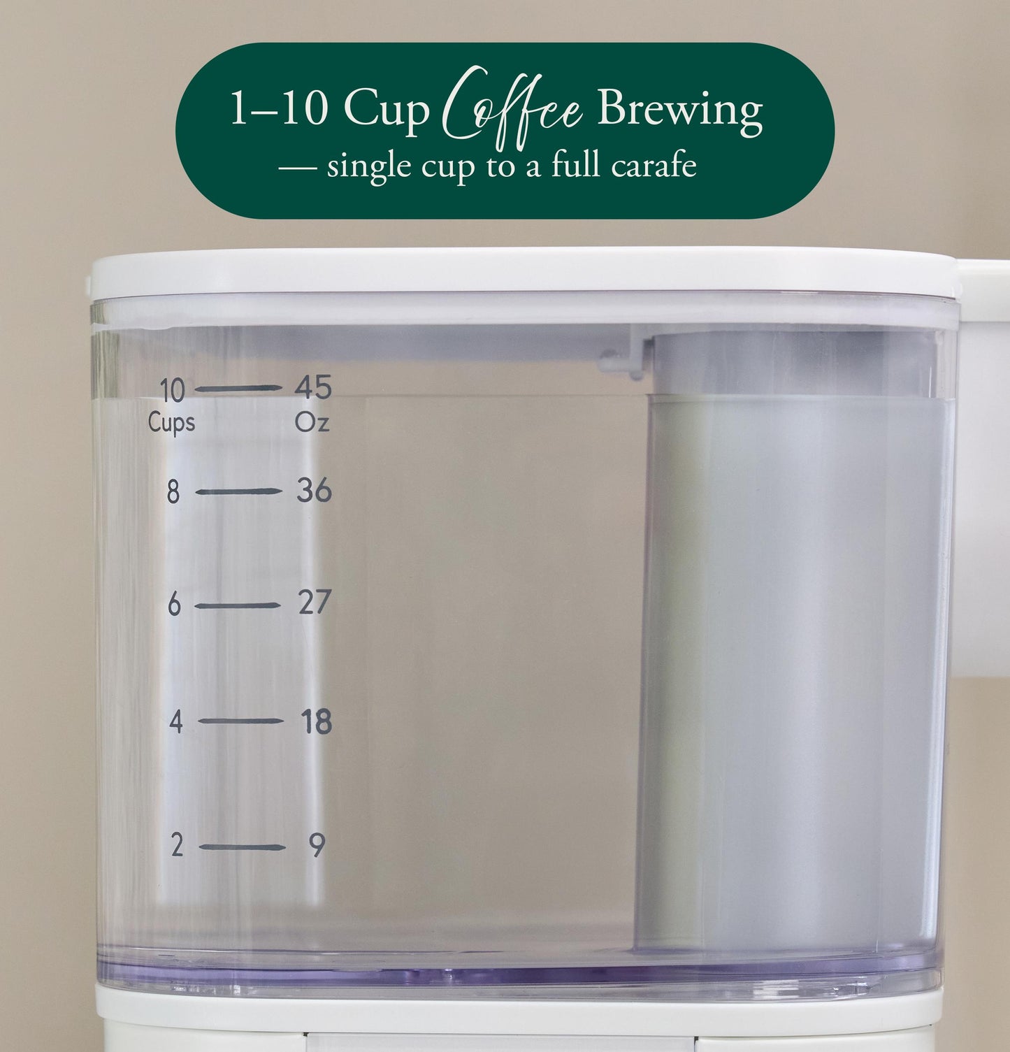 Cafe C7DGB11ZW7 CAF(EBACK)™ Specialty Drip Coffee Maker with Glass Carafe