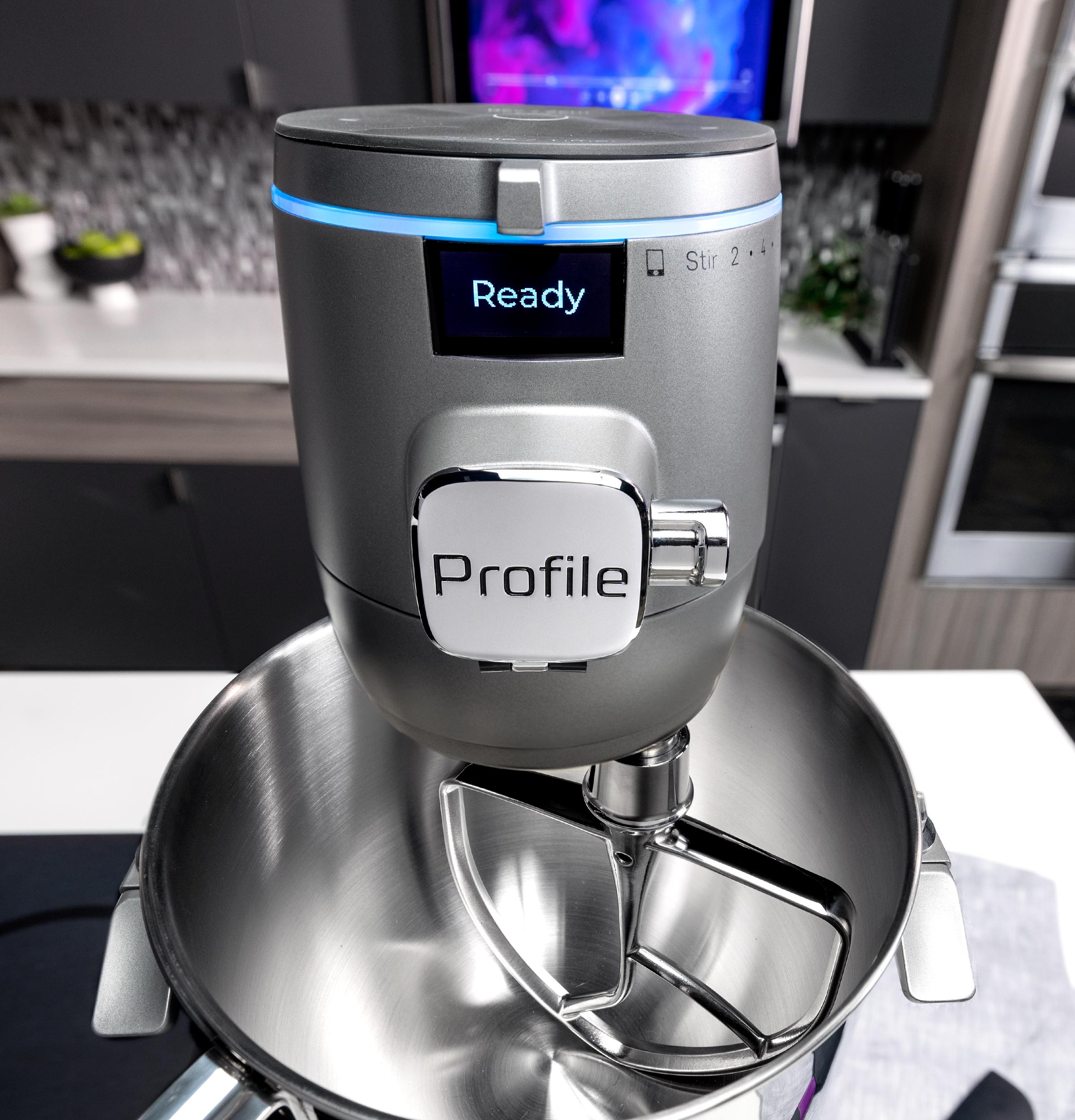 P8MSASS6TGW GE Profile™ Smart Mixer with Auto Sense