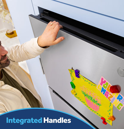 GPS21KYZFS GE® 21 Cu. Ft. Garage Ready Top-Freezer Refrigerator