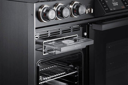 Dacor DOP48M96DHM 48" Pro Dual-Fuel Steam Range, Graphite Stainless Steel, Natural Gas/High Altitude