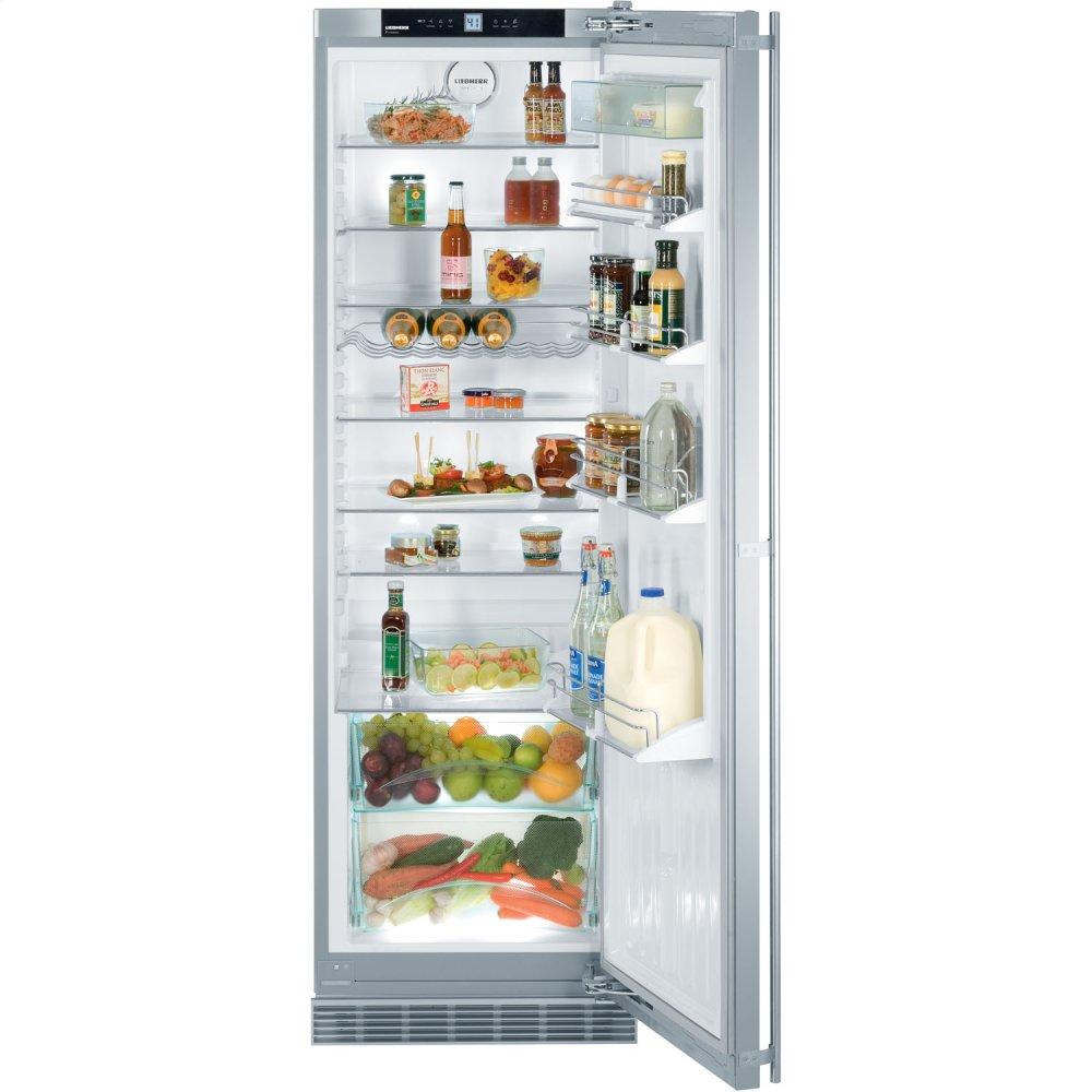 Liebherr 24" Built-in All Refrigerator Stainless Door right hinge
