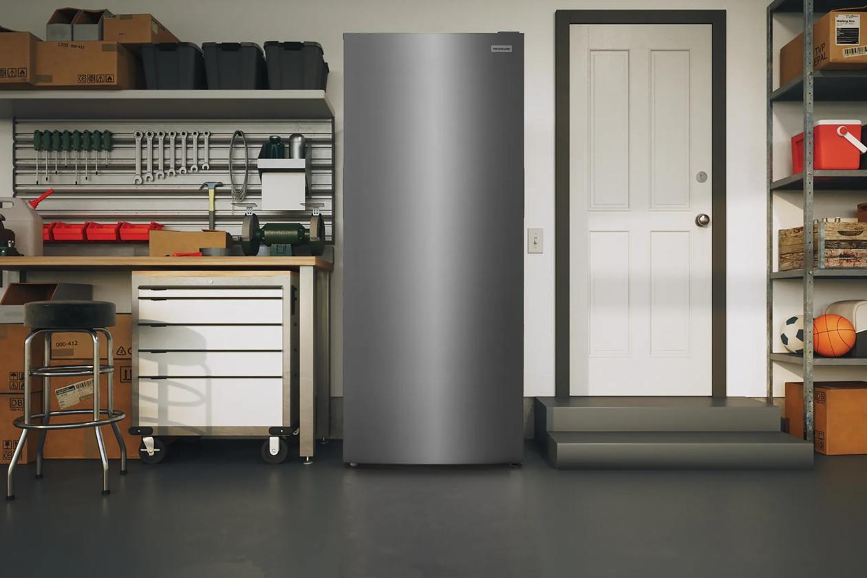 Frigidaire FFUE1626AV 16 Cu. Ft. Garage Ready Upright Freezer