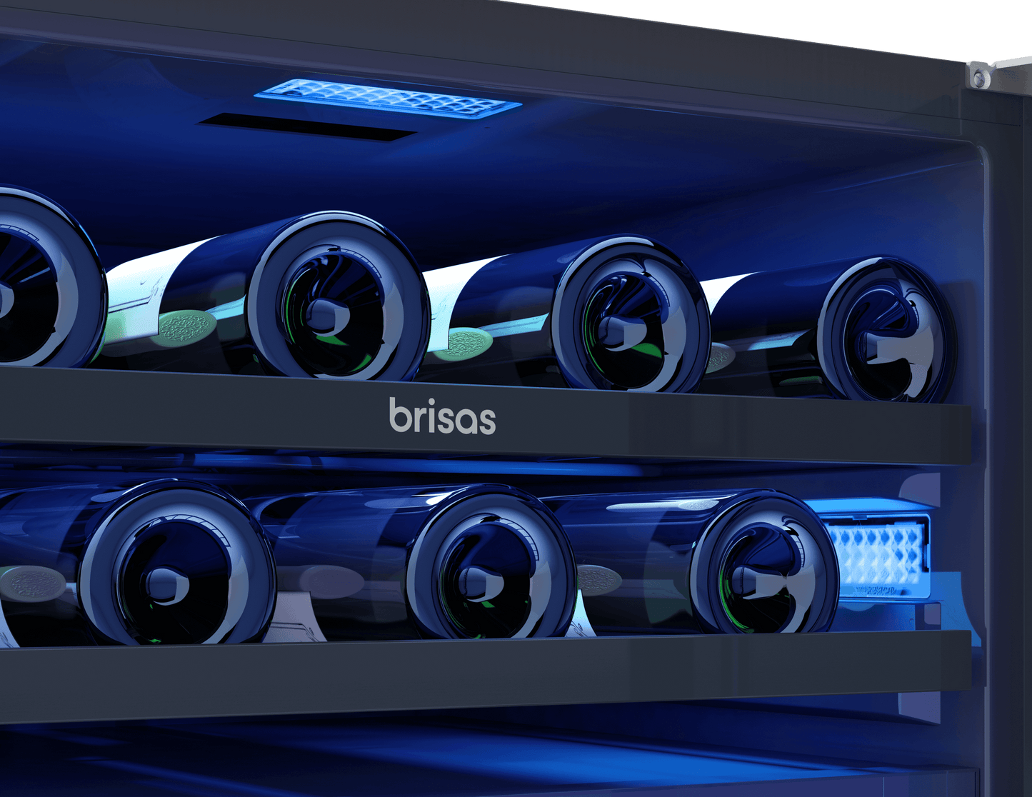 Zephyr BBV24C01AG Brisas 24 in. 8-Bottle and 112-Can Single Zone Beverage Cooler