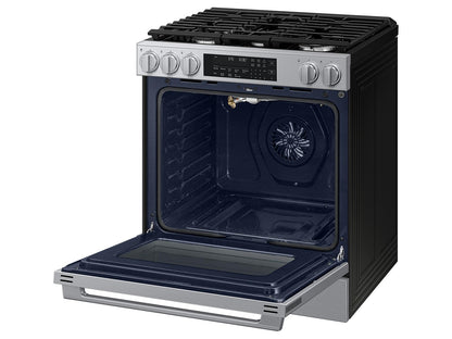Samsung NSG90H60SR Bespoke Smart Slide-in Gas Range Pro Style Elite Design  Illuminated Knobs  Air Fry Max
