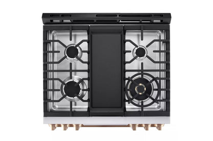 LSGS6338N LG STUDIO 6.3 cu. ft. InstaView® Gas Slide-in Range with ProBake Convection® and Air Fry
