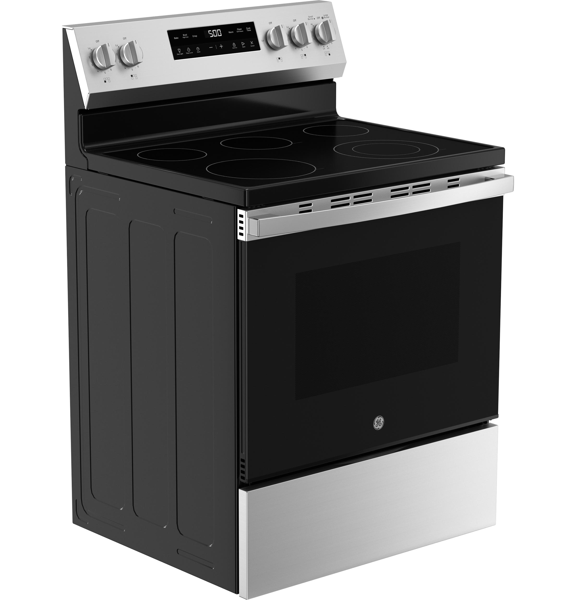 GRF500PVSS GE® 30" Free-Standing Electric Range with Crisp Mode