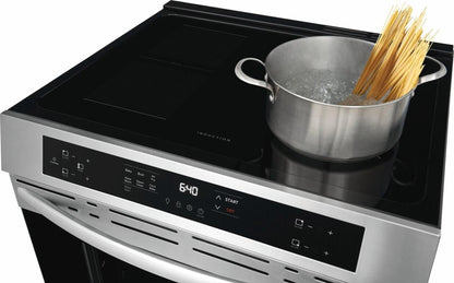Frigidaire FCFI3082BS 30" Front Control Induction Range with Air Fry