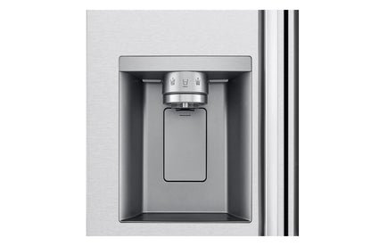 Lg LL27T3530S 27 cu. ft. Smart Side-by-Side Refrigerator with Smooth Touch Ice & Water Dispenser