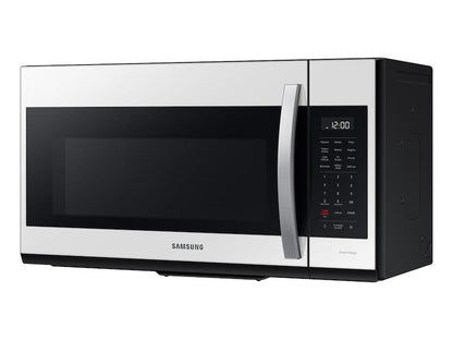 Samsung ME19CB704112 Bespoke Smart 1.9 cu. ft. Over-the-Range Microwave with Sensor Cook in White Glass