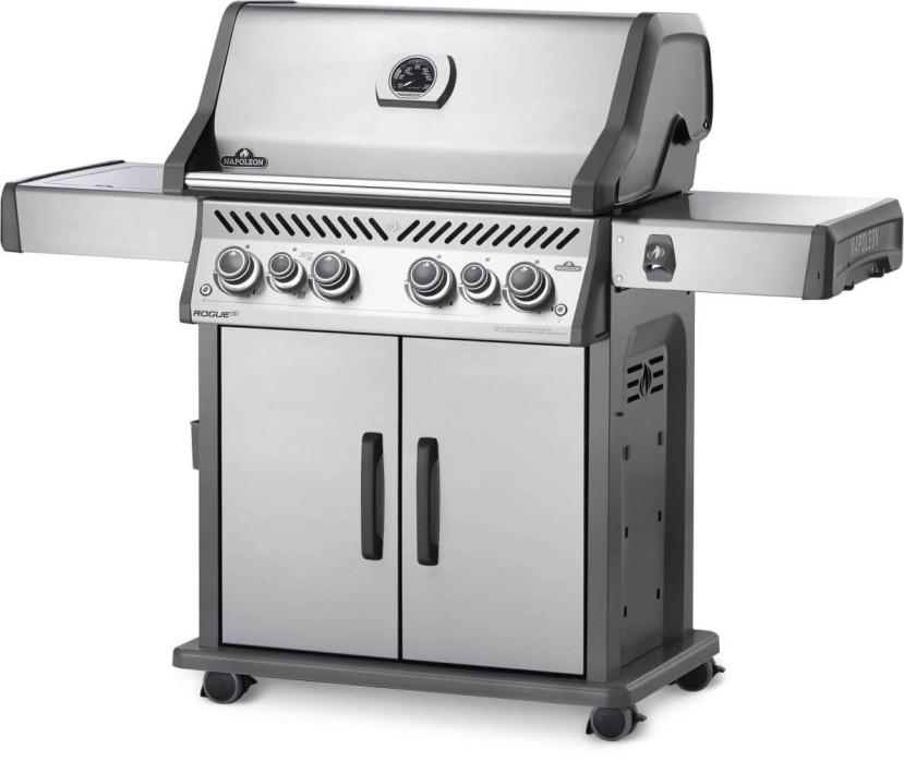 Napoleon Bbq RSE525RSIBPSS1 Rogue SE 525 RSIB with Infrared Side and Rear Burner , Propane, Stainless Steel