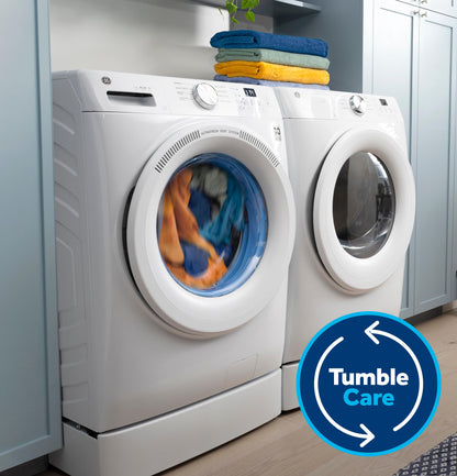 GFW350SSYWW GE® ENERGY STAR® 4.6 cu. ft. Capacity Smart Front Load Washer with UltraFresh Vent System with OdorBlock™