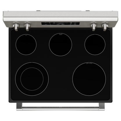 Maytag MER4800PZ 30-inch Wide Electric Range with Steam Clean - 5.3 cu. ft.