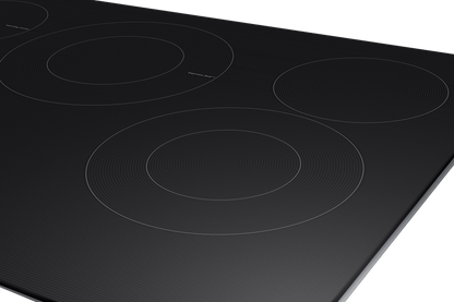 Samsung NZ30FG6332RK Electric Cooktop Illuminated Knobs  Wi-Fi  Rapid Boil