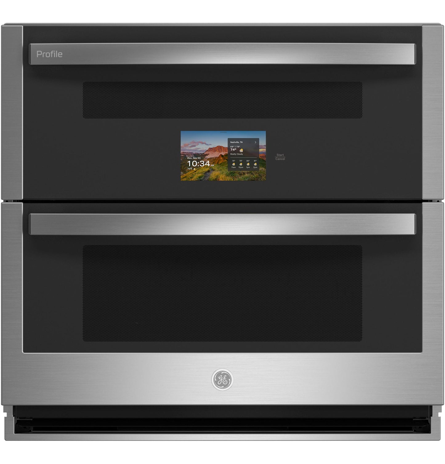 PTS9200SZSS GE Profile™ 30" Smart Built-In Twin Flex Convection Wall Oven