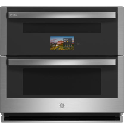 PTS9200SZSS GE Profile™ 30" Smart Built-In Twin Flex Convection Wall Oven