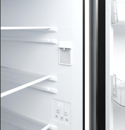 GKS24NYYFS GE® 24.2 Cu. Ft. Counter-Depth Side-By-Side Refrigerator with Internal Dispenser and In-Door Icemaker