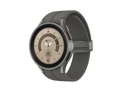 Samsung SMR920NZTAXAA Galaxy Watch5 Pro, 45mm, Gray Titanium, Bluetooth