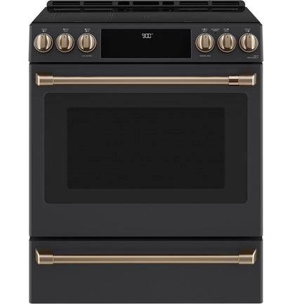 Cafe CXFCHHKPMBZ CAF(EBACK)™ Front Control Induction Knobs and Handles - Brushed Bronze