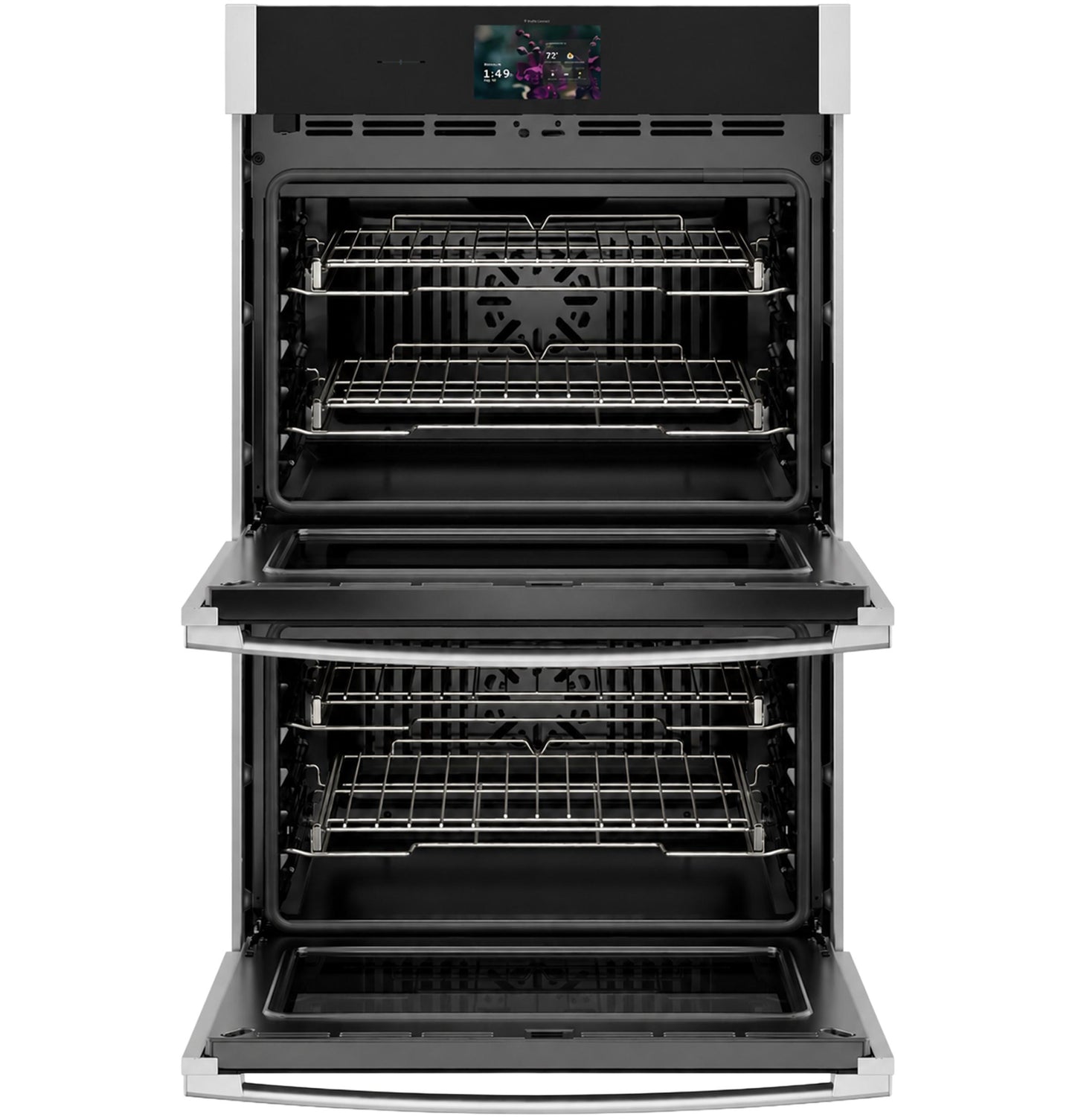 PTD9000SZSS GE Profile™ 30" Smart Built-In Convection Double Wall Oven with In-Oven Camera and No Preheat Air Fry