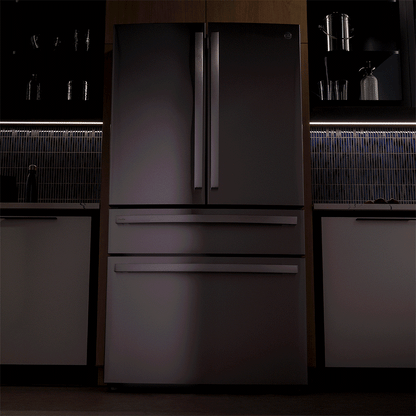 PJE23BYWFS GE Profile™ ENERGY STAR® 23.2 Cu. Ft. Smart Counter-Depth Fingerprint Resistant 4-Door French-Door Refrigerator