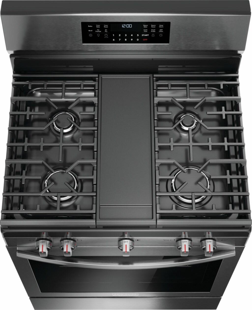 Frigidaire Gallery 30" Rear Control Gas Range with Total Convection