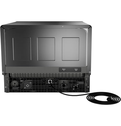 PZF560HGWBB GE Profile™ ENERGY STAR® Smart Compact Dishwasher for Countertop or Built-In
