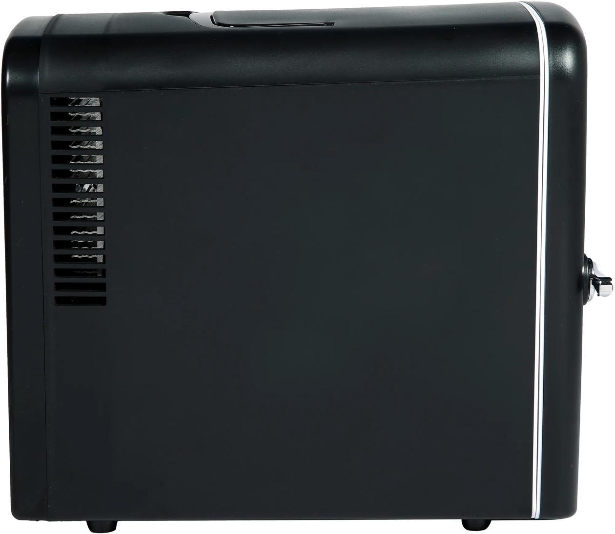 Frigidaire EFMIS175BLACK 9-Can Retro Mini Fridge Cooler - Black