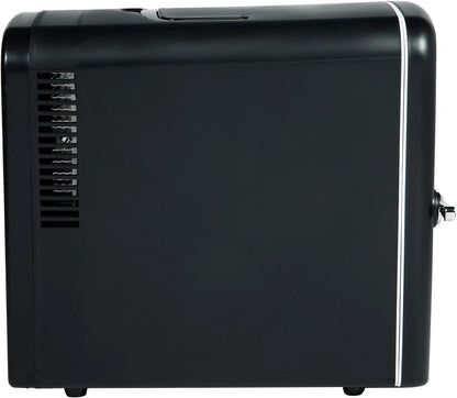 Frigidaire EFMIS175BLACK 9-Can Retro Mini Fridge Cooler - Black