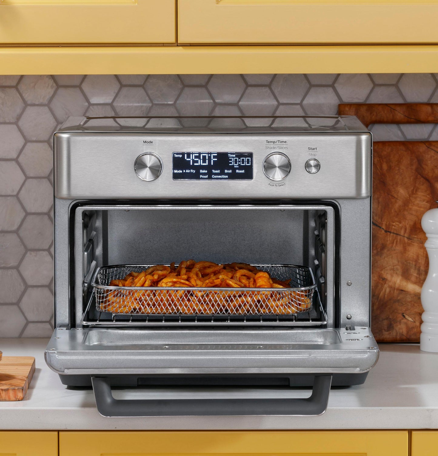 G9OAAASSPSS GE Digital Air Fry 8-in-1 Toaster Oven